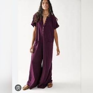 Free People Beach Jumpsuit
